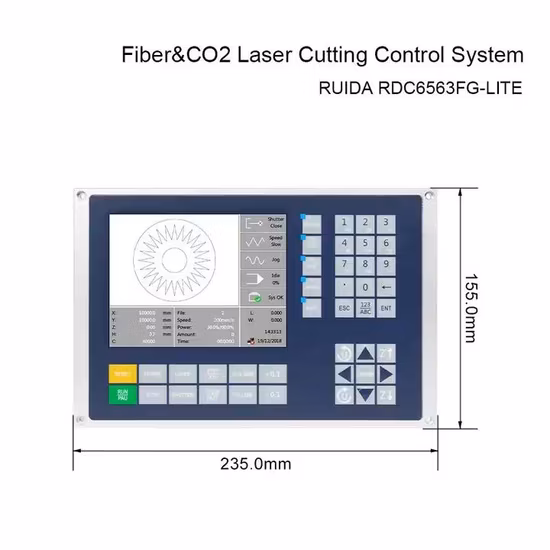 Startnow Laser Controller Card Ruida Rdc6582g CO2 DSP Control Board System