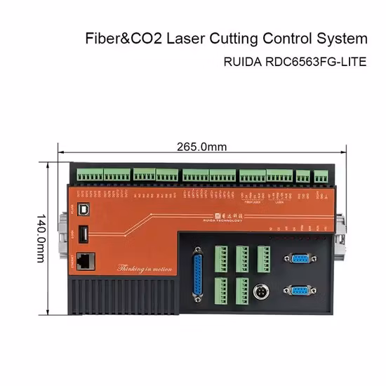 Startnow Laser Controller Card Ruida Rdc6582g CO2 DSP Control Board System